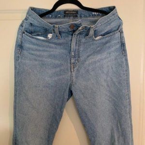 Something Navy Mom Jeans